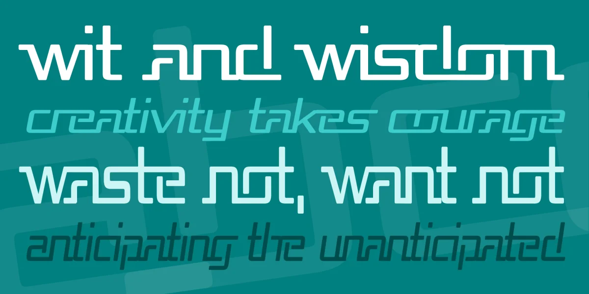 Republika Font Family preview 2