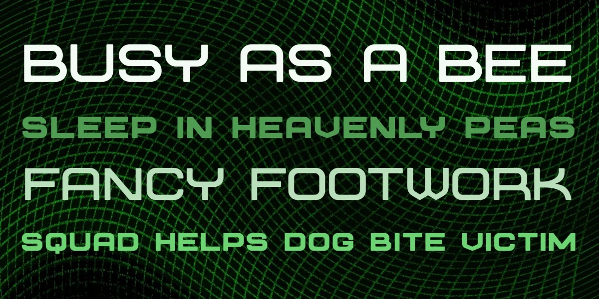 Requesta Font Family preview 3