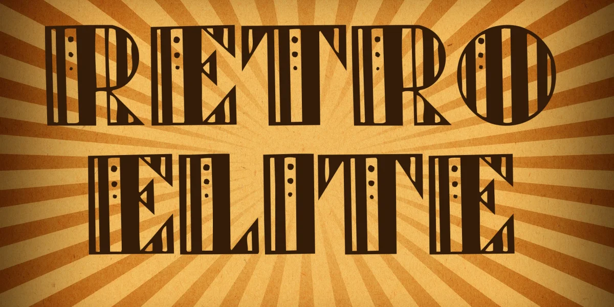 Retro Elite Font