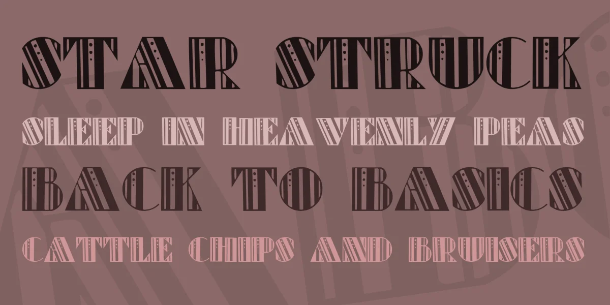 Retro Elite Font preview 2
