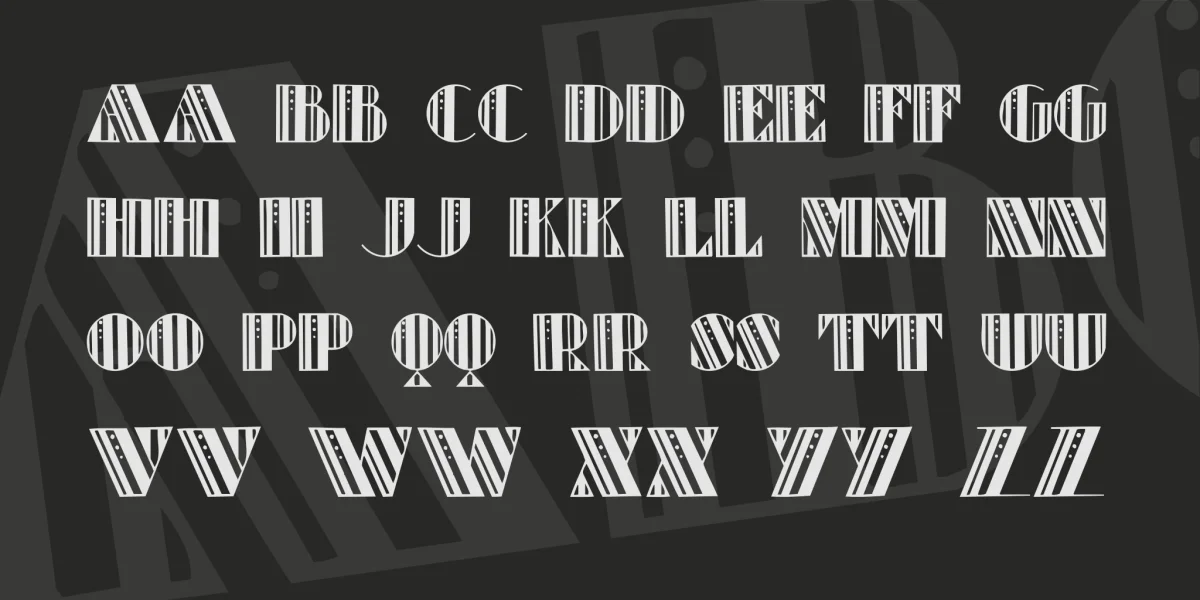Retro Elite Font preview 3