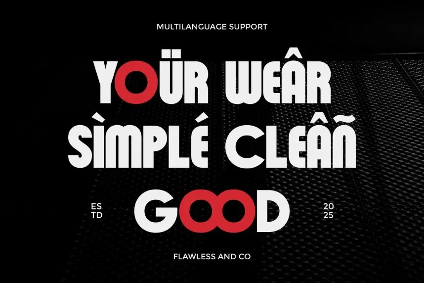 Reziko Font preview 6