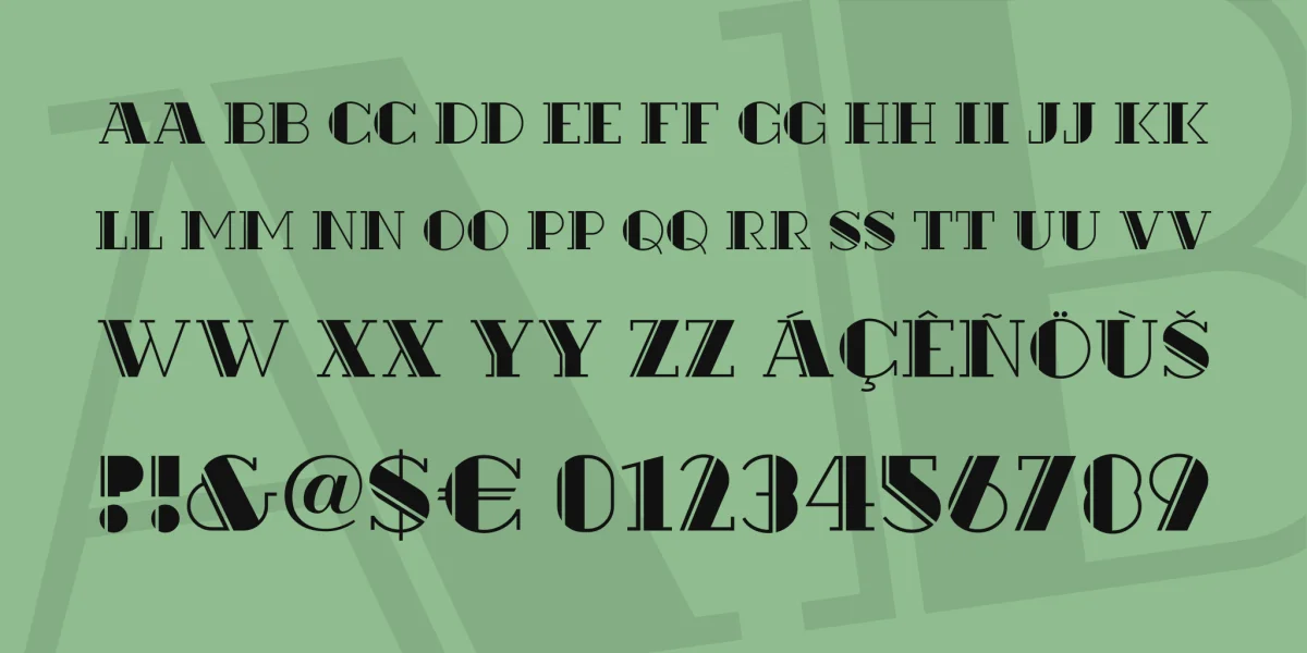 Rialto NF Font preview 2