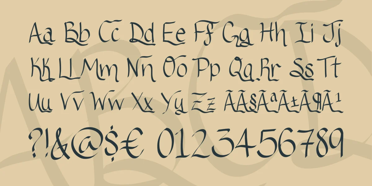 Ribbon Of Hope Font preview 3