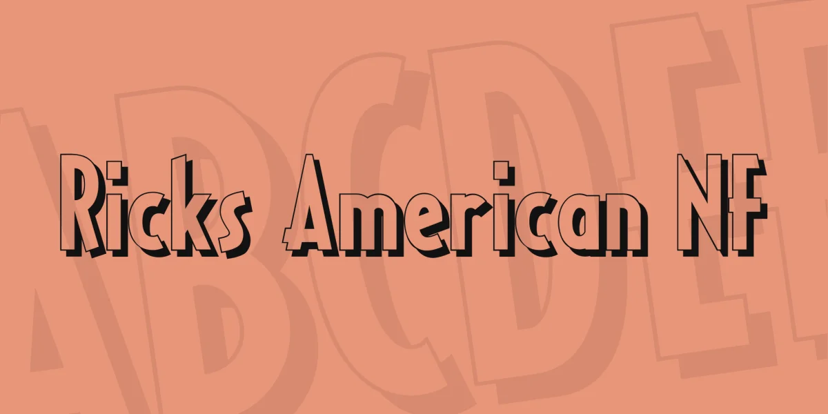 Ricks American NF Font
