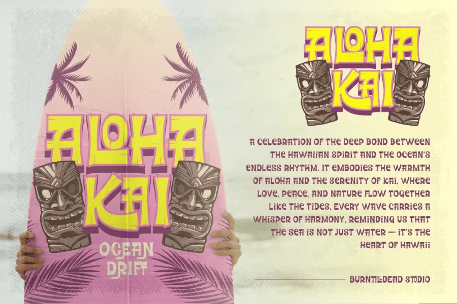 Ricopalm Font Family preview 7