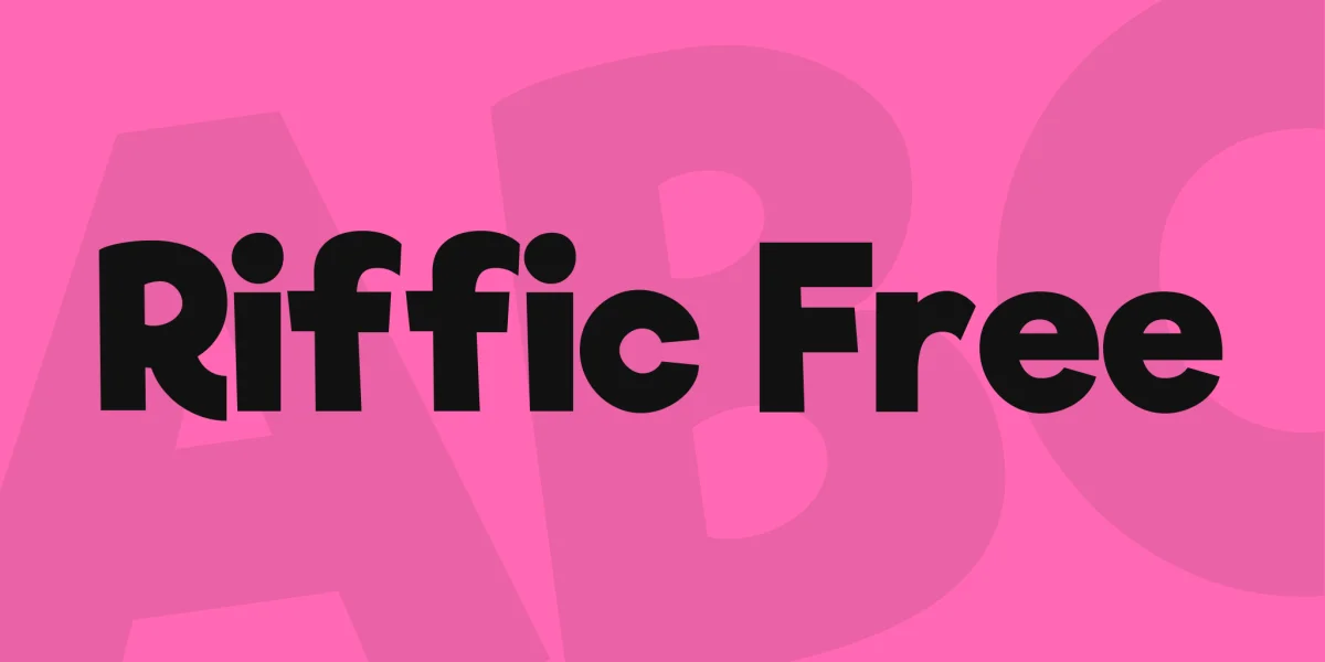 Riffic Free Font