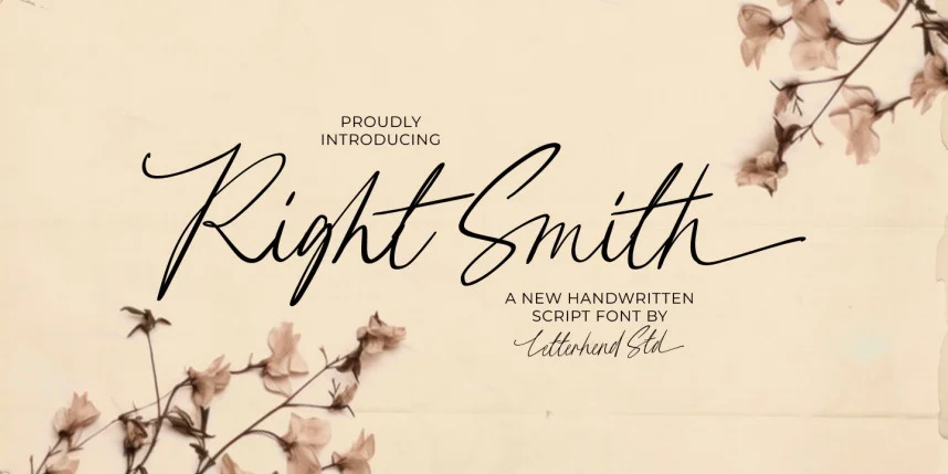 Right Smith Font