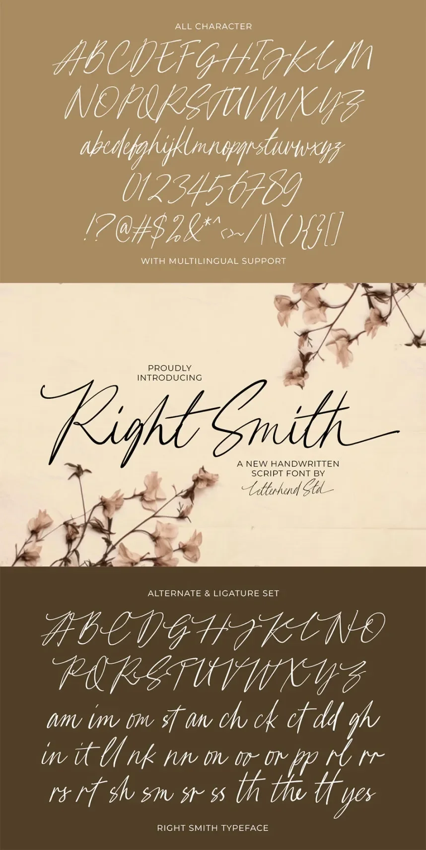Right Smith Font preview 2