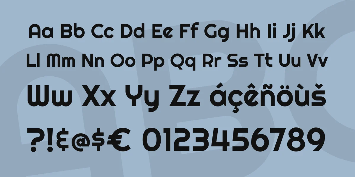 Righteous Font preview 4