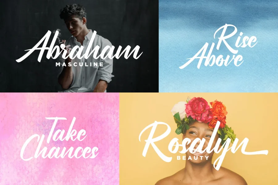 Rightism Demo Font preview 10