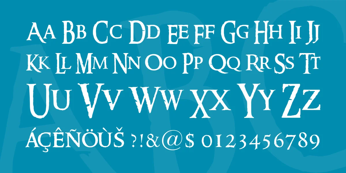 Ringbearer Font preview 4