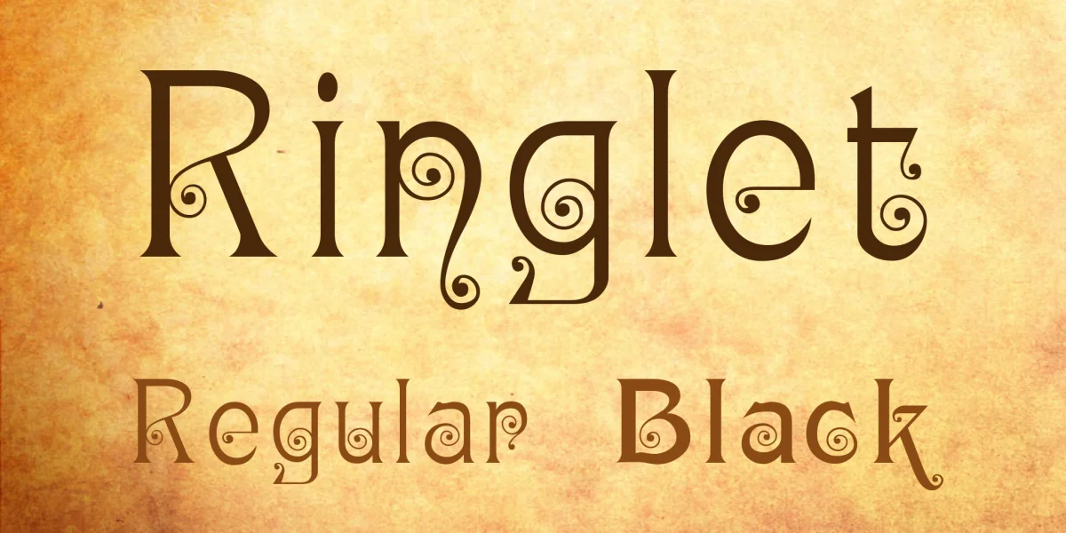 Ringlet Font Family