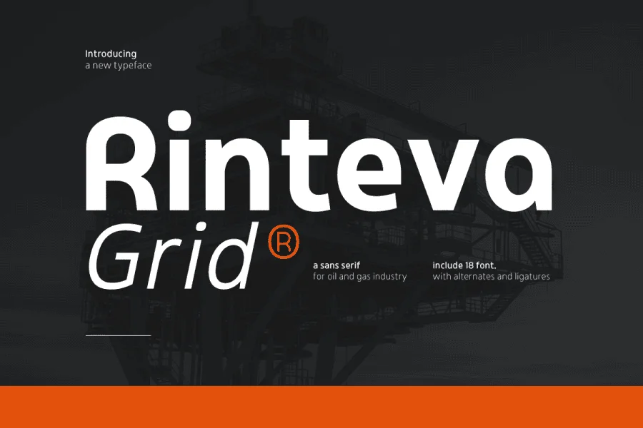 Rinteva Grid Trial Font