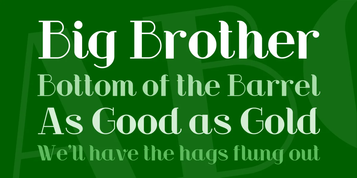 Riot Squad NF Font preview 2