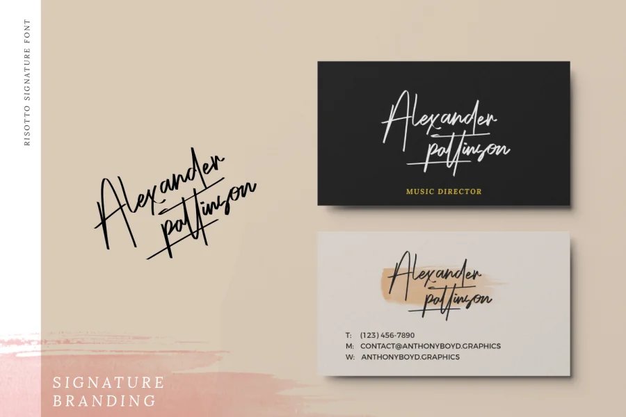 Risotto Demo Font preview 5