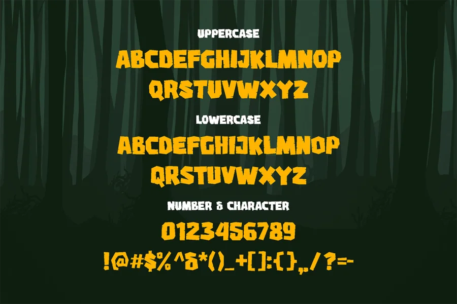 River Adventurer Font preview 4