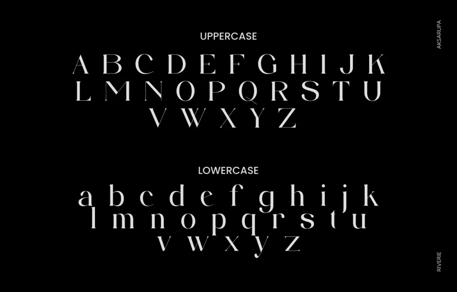 Riverie Font preview 4
