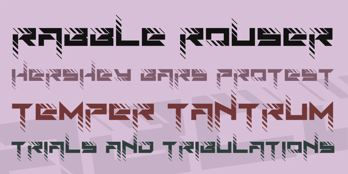 Roadtest Font preview 2