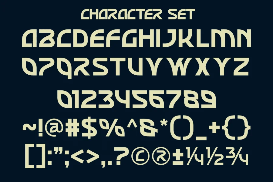 Roba Font preview 7