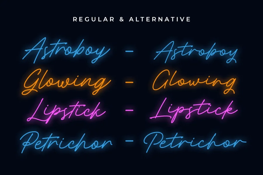 Rocket Clouds DEMO Font preview 7