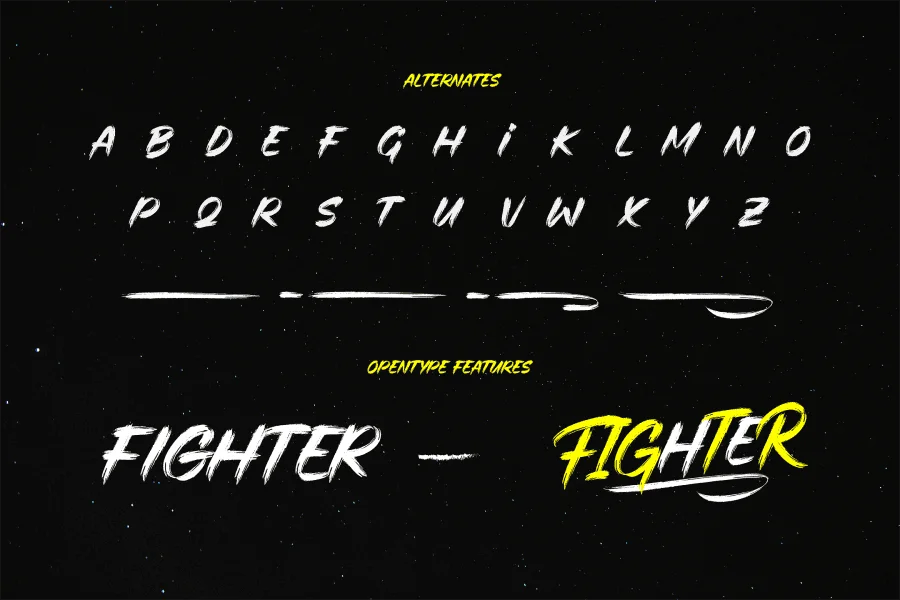 Rocket Font preview 6