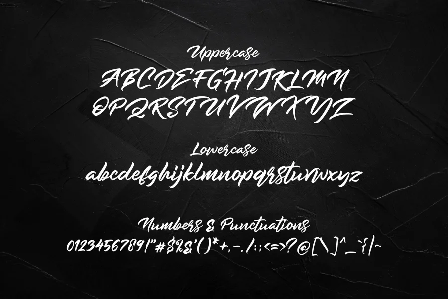 Rockmore Font preview 11