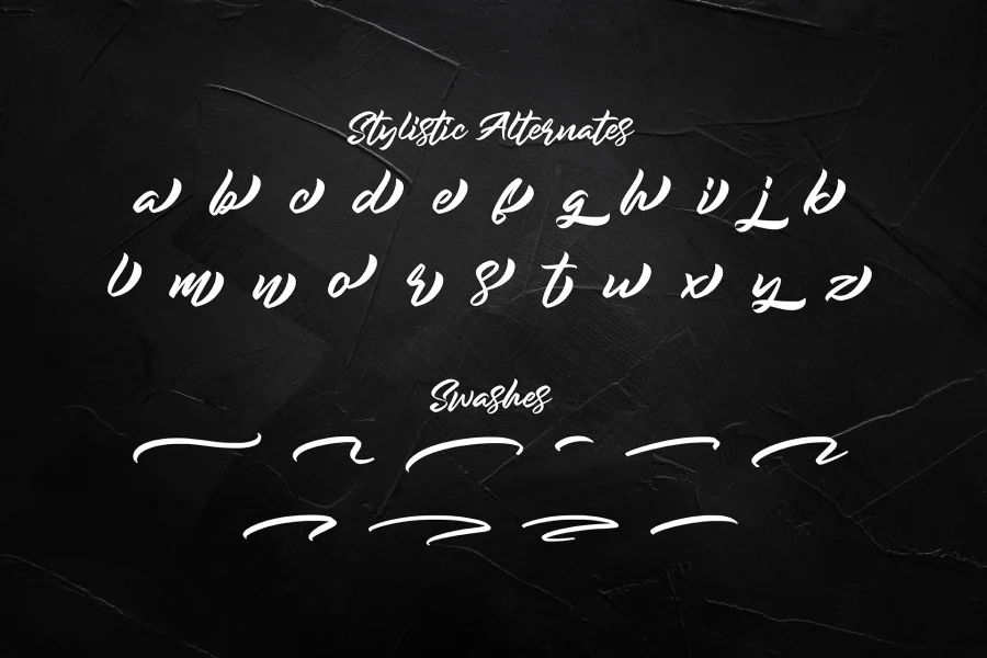 Rockmore Font preview 12