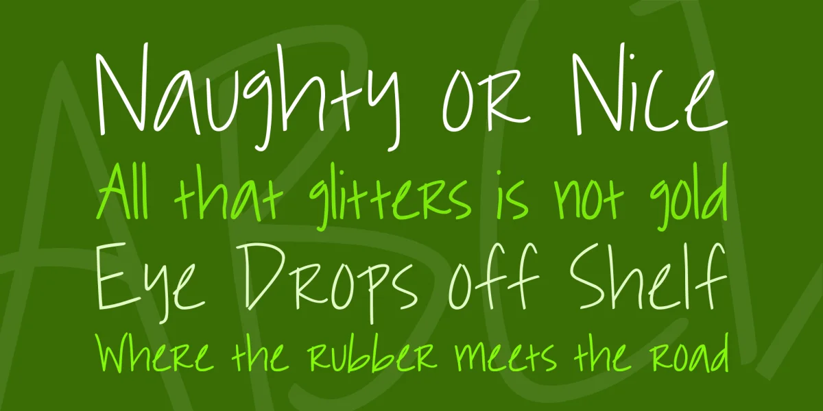 Roddy Font Family preview 2