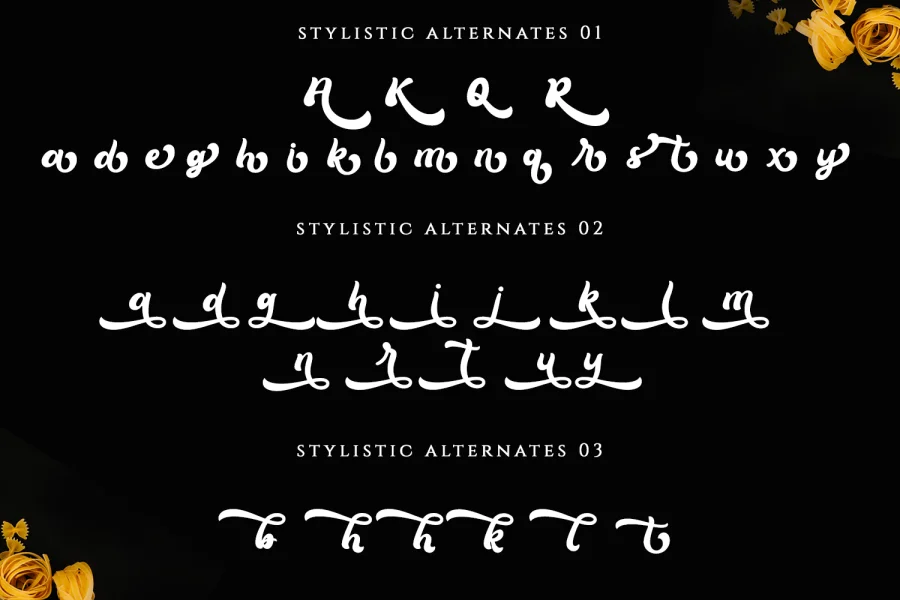 Rösti Creamy Font preview 11