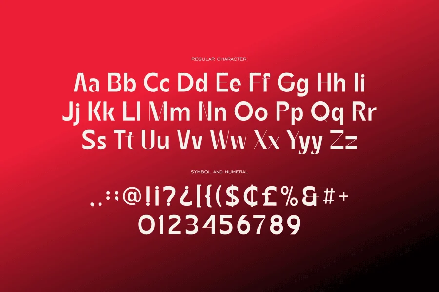 Roigant Font preview 5