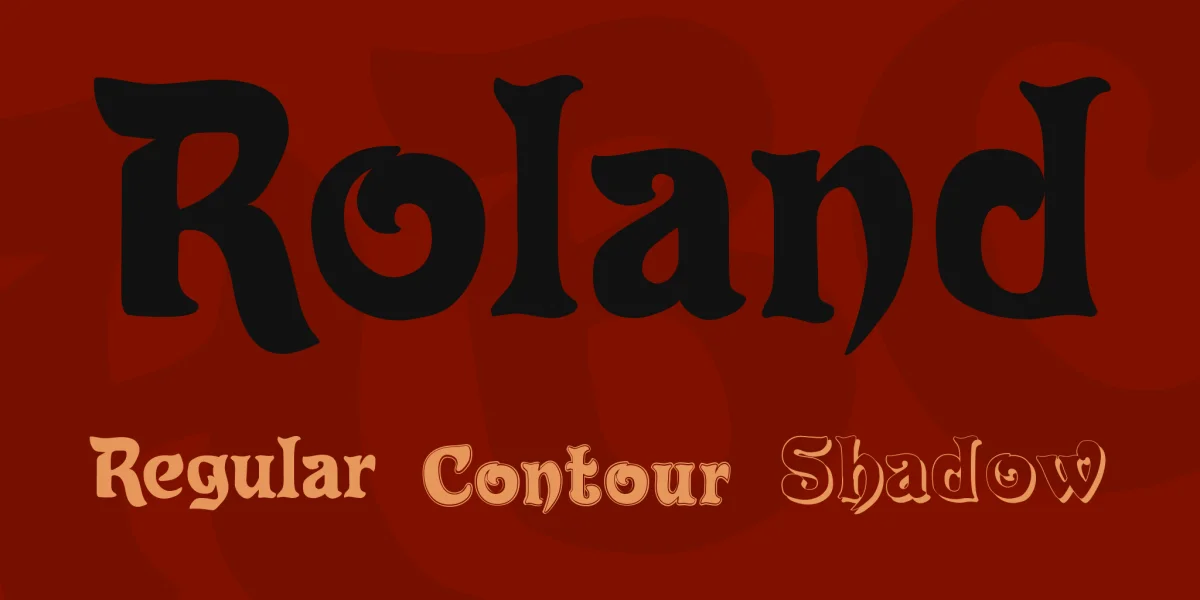 Roland Font Family