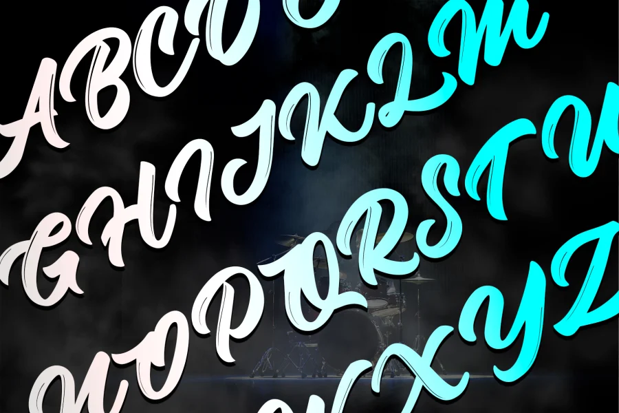Rolling Beat_Personal Use Font preview 12