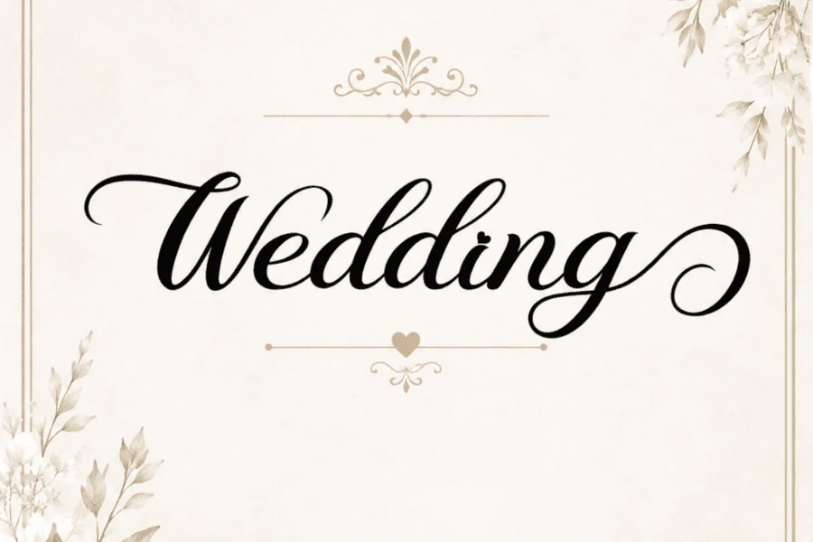 Romantic Amitha Demo Font Family preview 2