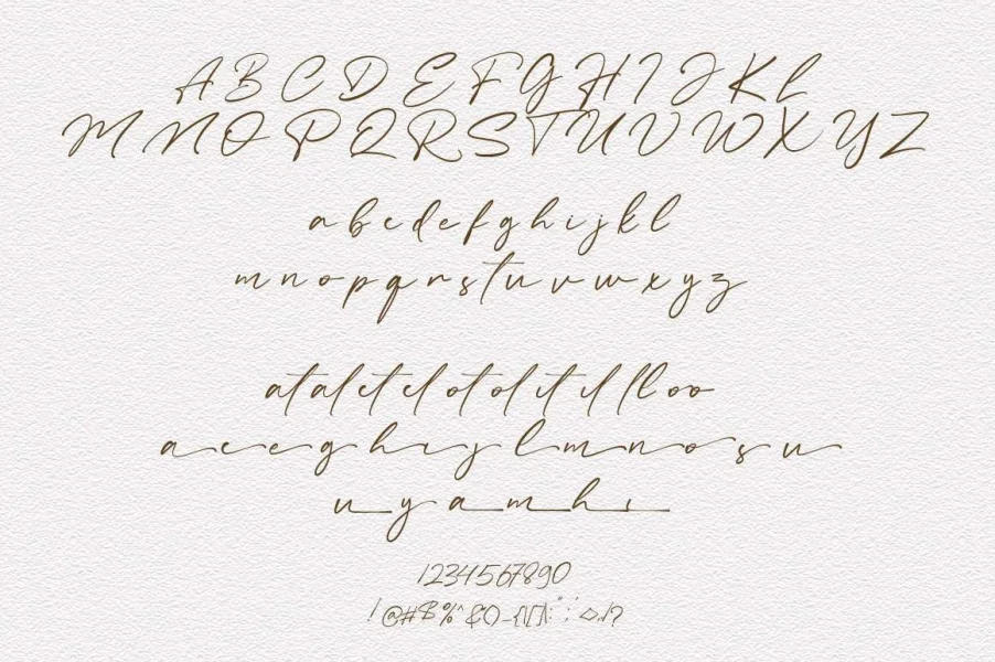 Romate Hood Font preview 5