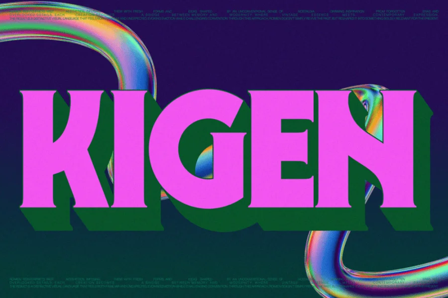 Romien Demo Font Family preview 5