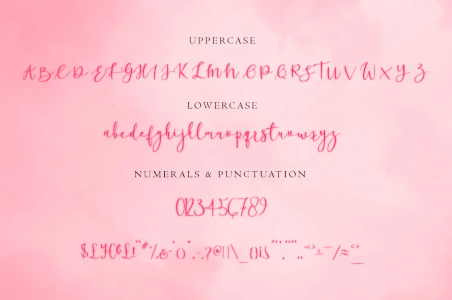 Ronhilli Font preview 4