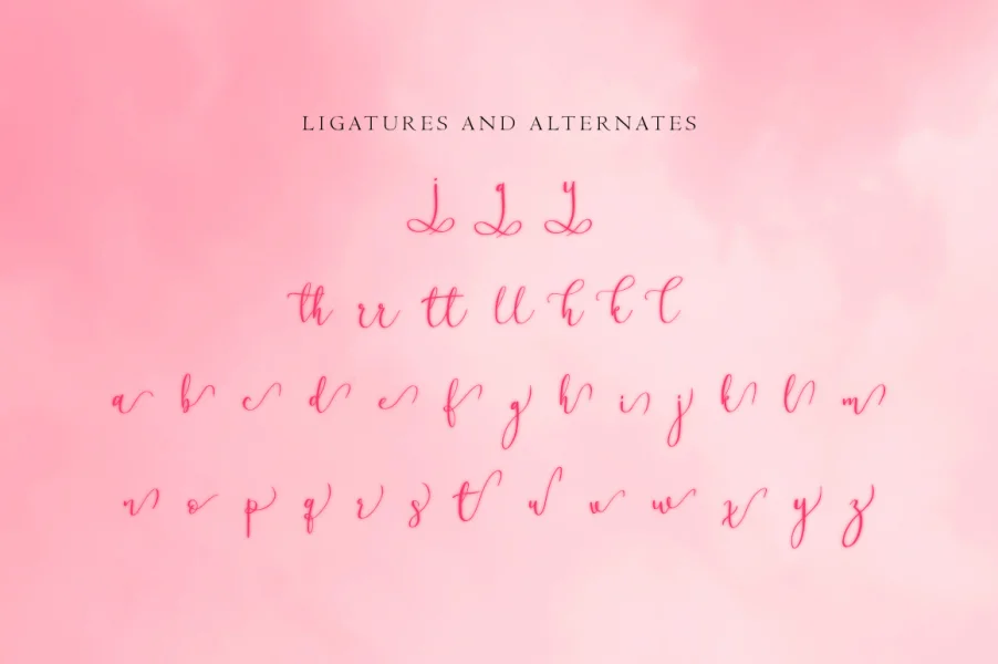 Ronhilli Font preview 5