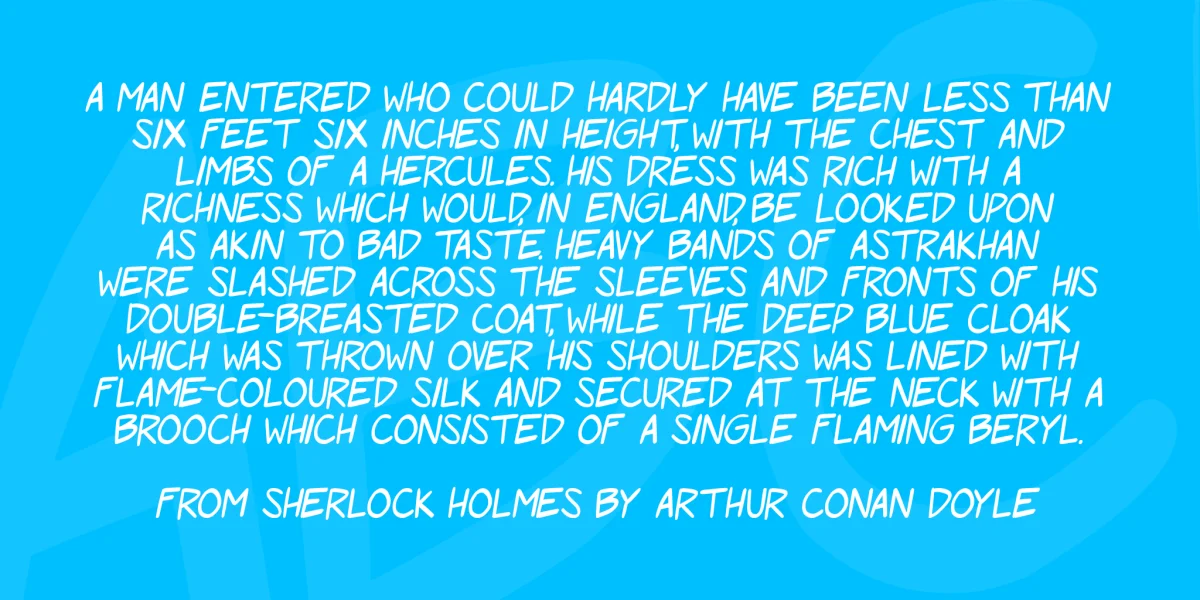 Roof Runners Font Family preview 3