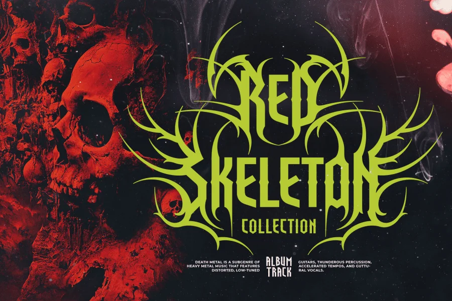Roomach Font preview 3