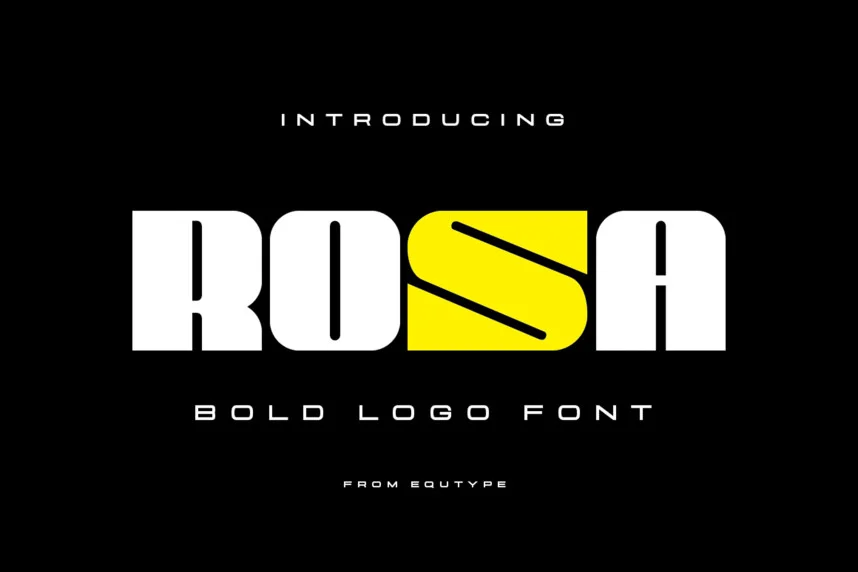 Rosa – Bold Font