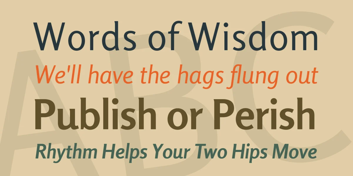Rosario Font Family preview 2