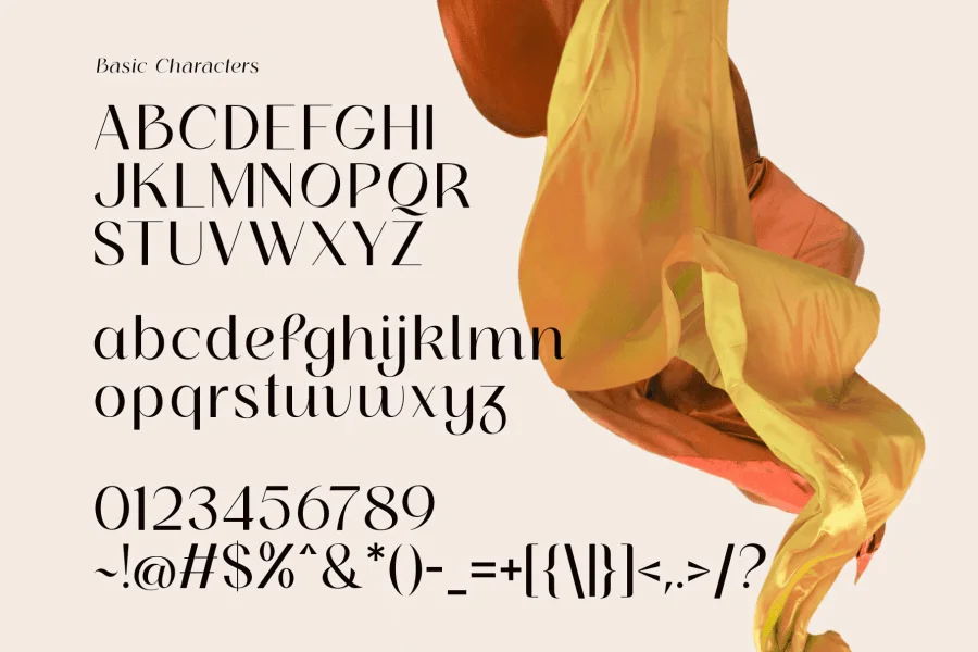 Rosehot free version Font preview 2