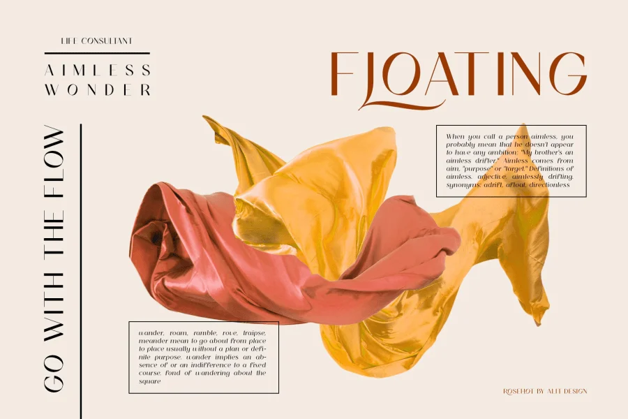 Rosehot free version Font preview 5