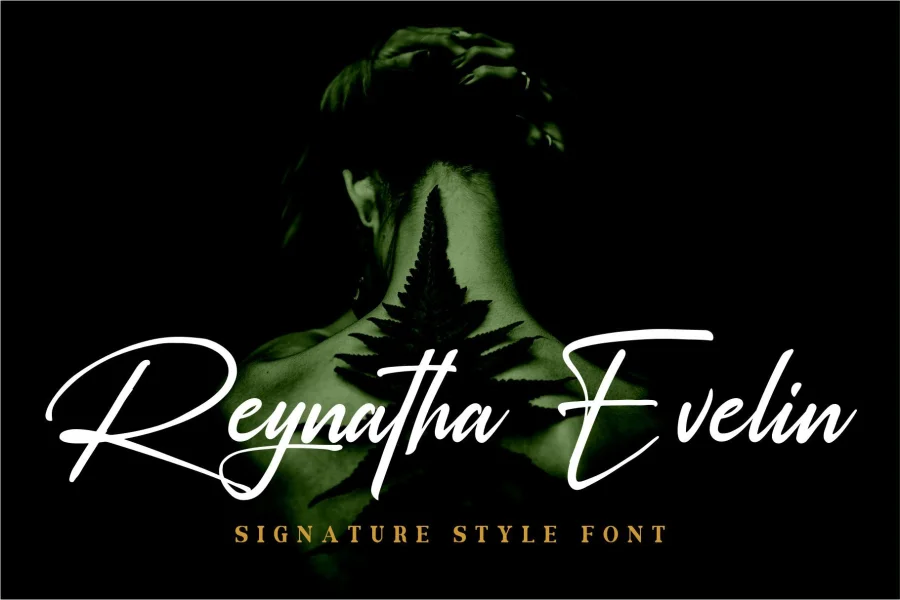 Rosellinda Alyamore Font preview 6