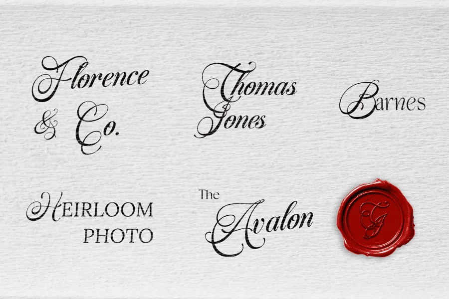 Roselune Scriptoria Demo Font preview 8
