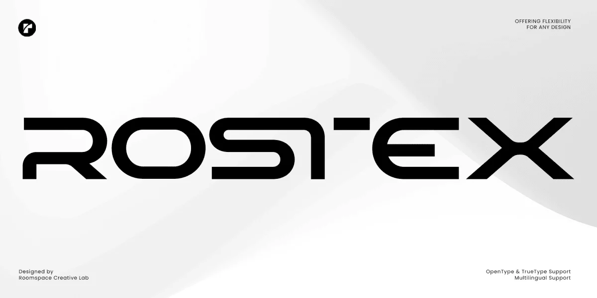 Rostex Font Family