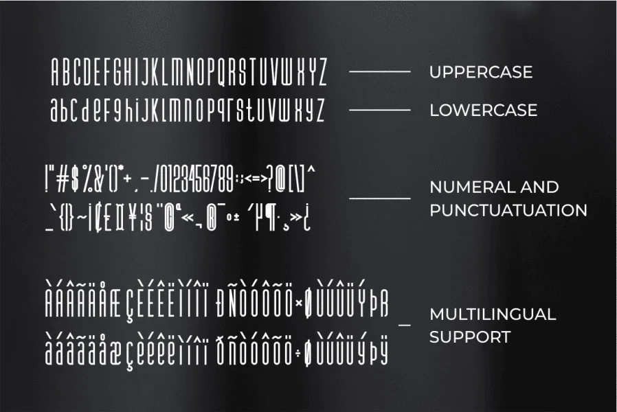 ROTHEFIGHT Font preview 8