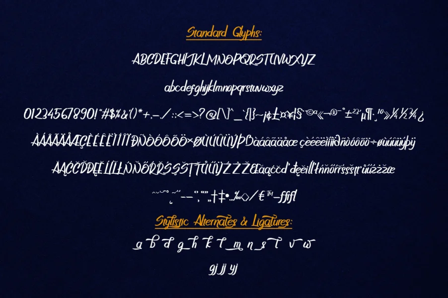 Rotterland Font preview 8