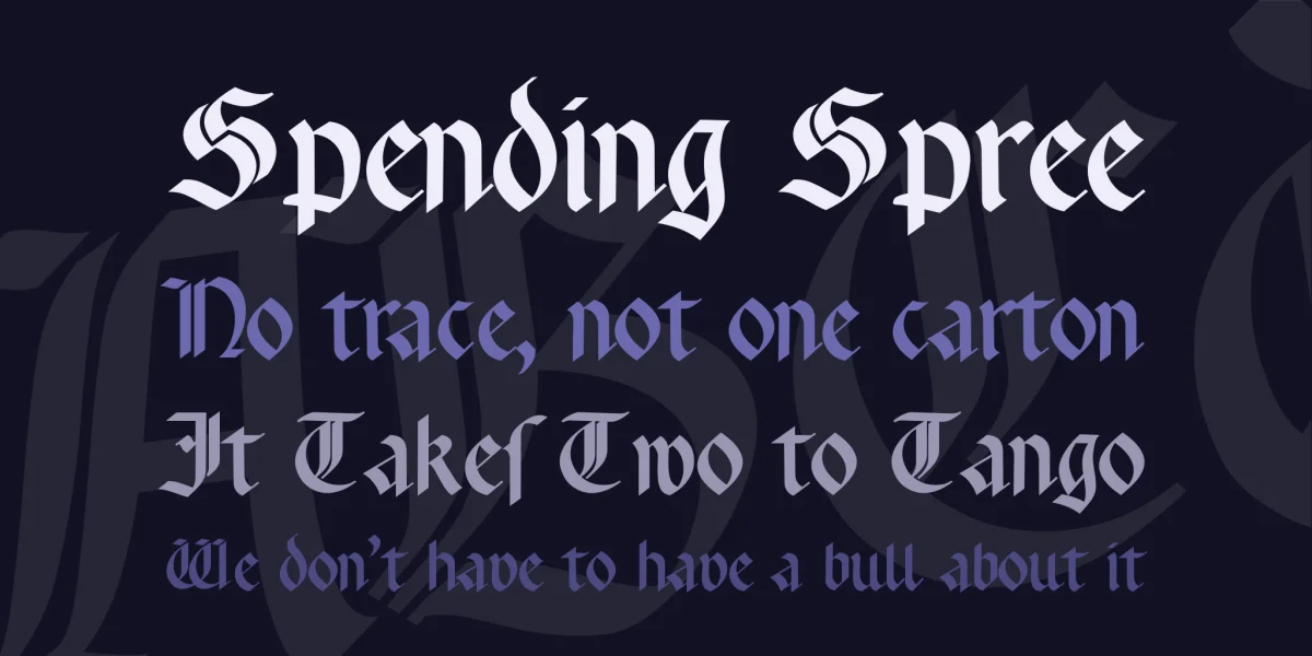 Rotunda Pommerania Font preview 2